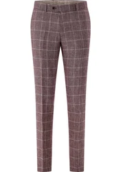Carl Gross Anzughose CG Shiver-G Rosa/Lila/Rot/Dunkelrot