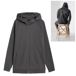 Trekkingjacke Outhorn - Herren Sweat Zip Hoody - Sweatjacke, grau