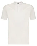 Drykorn T-Shirt Poloshirt Louis (1-tlg) Weiß/Creme/Khaki/Beige