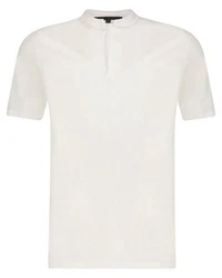 Drykorn T-Shirt Poloshirt Louis (1-tlg) Weiß/Creme/Khaki/Beige