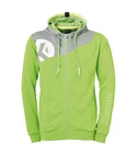 Kempa Sweatjacke Core 2.0 Kapuzenjacke Grün/Neonfarben