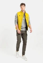 camel active Steppweste Gelb/Braun