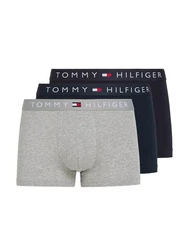 Tommy Hilfiger 3P Original Trunks blau (des sky)/grau htr/des sky