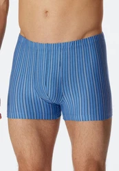 Schiesser Trunk Essentials Unterhose Herren Blau/Hellblau