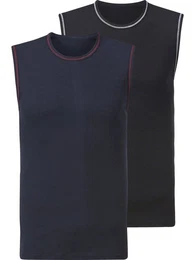 Unterhemd GELIANO (Set, 2-St., 2er-Pack) mit Farbkontrasten