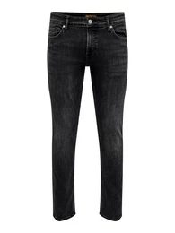 Slim-fit-Jeans OS ONSLOOM SLIM BLUE GREY 40 mit Destroyed Effekt