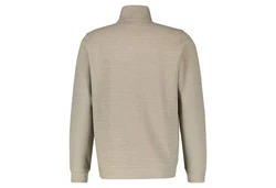 LERROS Strickjacke mit Reißverschluss und Stehkragen Khaki/Beige