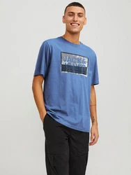 Jack & Jones Kurzarmshirt JCOLOGAN TEE CREW NECK 
