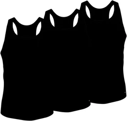 T-Shirt 3P TANK TOP (Packung, 3-tlg., 3er) mit kultigem Markenlabel