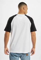 DEF T-Shirt Roy Weiß/Schwarz/Creme