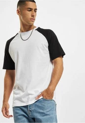 DEF T-Shirt Roy Weiß/Schwarz/Creme