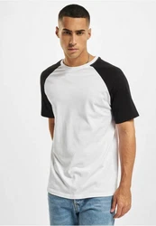 DEF T-Shirt Roy Weiß/Schwarz/Creme