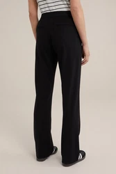 WE Fashion Anzughose Schwarz