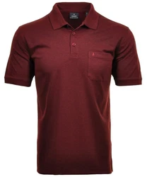 RAGMAN Poloshirt Dunkelrot/Rot/Bordeaux