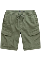 STHUGE Bermudas Cargo-Bermuda FLEXLASTIC Dunkelgrün/Grün/Khaki