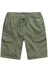 STHUGE Bermudas Cargo-Bermuda FLEXLASTIC Dunkelgrün/Grün/Khaki
