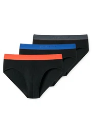 Rioslip 95/5 (3er-Pack) mit sportlichem Logo-Webgummibund