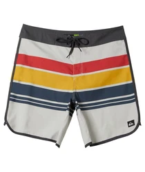 Quiksilver Badeshorts Everyday Stripe 19 Herren Mischfarben/Grau/Weiß/Beige/Hellgrau