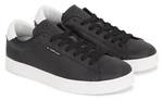 Tommy Jeans Sneaker TJM LEATHER LOW CUPSOLE Schwarz/Dunkelgrau
