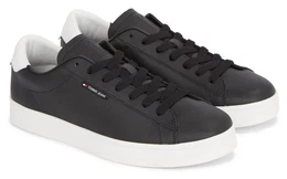 TJM LEATHER LOW CUPSOLE Sneaker mit Label, Freizeitschuh, Halbschuh, Schnrschuh