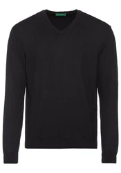 United Colors of Benetton V-Ausschnitt-Pullover 