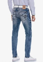 Cipo & Baxx Slim-fit Jeans Blau/Hellblau