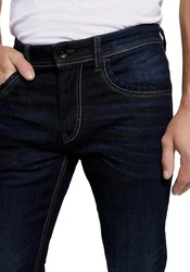 TOM TAILOR 5-Pocket-Jeans Marvin Straight Rot/Orange/Braun/Dunkelrot