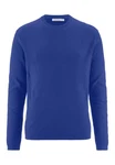 Hessnatur Strickpullover Regular Blau/Hellblau/Dunkelblau/Türkis