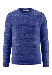 Strickpullover Regular aus Bio-Leinen und Bio-Baumwolle (1-tlg)