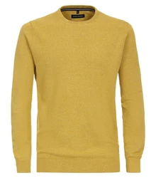 CASAMODA Sweatshirt Pullover O-Neck gelb (554)