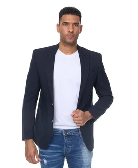Denim Distriqt Sakko Sportliches Herren Sakko für den modischen Mann