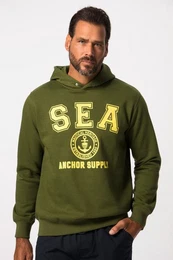 Sweatshirt Hoodie Kapuzensweater Print vorne bis 8 XL