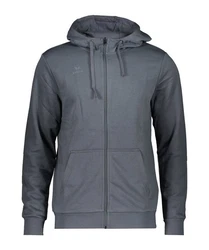 Erima Sweatjacke Basic Kapuzenjacke Dunkelgrau/Hellgrau/Grau/Dunkelblau/Blau