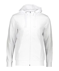 Erima Sweatjacke Basic Kapuzenjacke Weiß/Creme