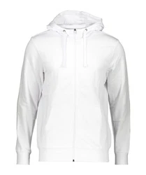 Erima Sweatjacke Basic Kapuzenjacke Weiß/Creme