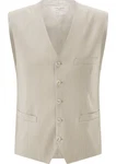 Carl Gross Anzugweste CG Waldo Khaki/Braun/Beige