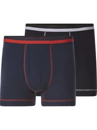 Slip GIDOTE (Set, 2-St) mit Kontrastnhten