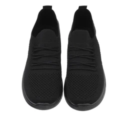 Coolwalk Herren Low-Top Freizeit Sneaker Flach Sneakers Schwarz