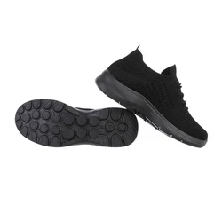 Coolwalk Herren Low-Top Freizeit Sneaker Flach Sneakers Schwarz