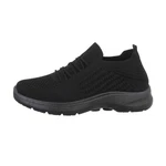 Coolwalk Herren Low-Top Freizeit Sneaker Flach Sneakers Schwarz