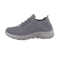 Coolwalk Herren Low-Top Freizeit Sneaker Flach Sneakers Grau