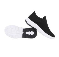 Coolwalk Herren Low-Top Freizeit Sneaker Flach Sneakers Schwarz