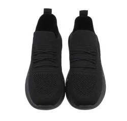 Coolwalk Herren Low-Top Freizeit Sneaker Flach Schwarz