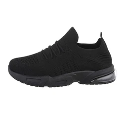Coolwalk Herren Low-Top Freizeit Sneaker Flach Schwarz