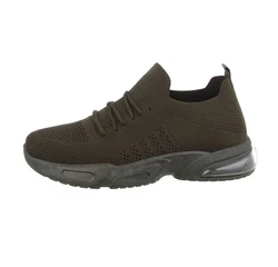 Coolwalk Herren Low-Top Freizeit Sneaker Flach Olive