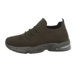 Coolwalk Herren Low-Top Freizeit Sneaker Flach Olive