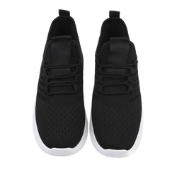 Coolwalk Herren Low-Top Freizeit Sneaker Flach Sneakers Schwarz