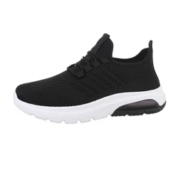 Coolwalk Herren Low-Top Freizeit Sneaker Flach Sneakers Schwarz