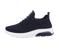 Coolwalk Herren Low-Top Freizeit Sneaker Flach Sneakers Dunkelblau