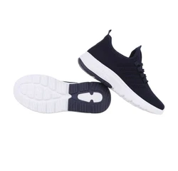 Coolwalk Herren Low-Top Freizeit Sneaker Flach Sneakers Dunkelblau